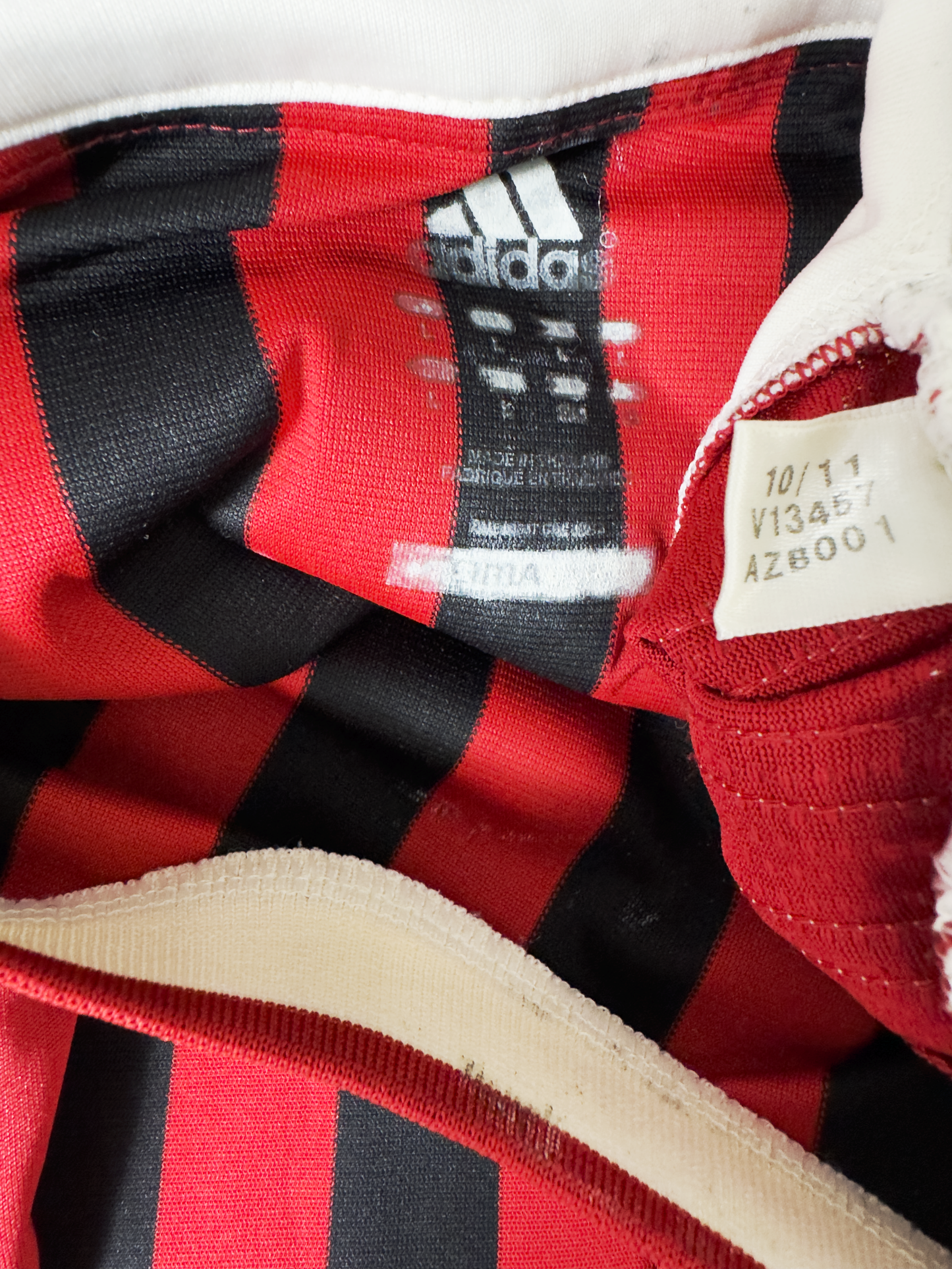 AC Milan 2011-12 Home - Size L - Nesta 13