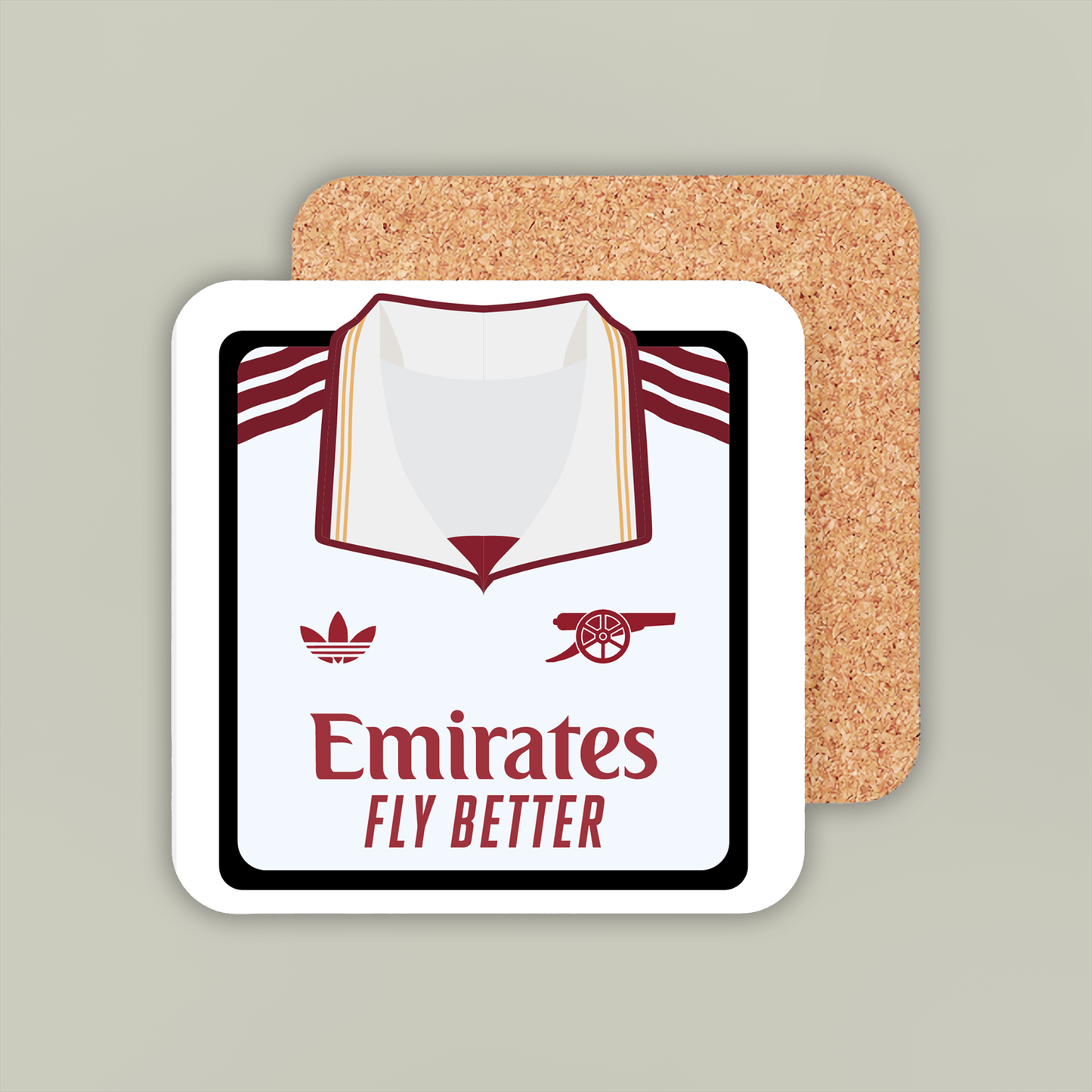 Arsenal 2025-26 Third Coaster