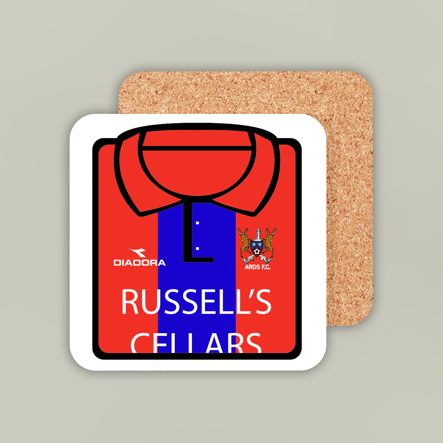 Ards 1995-96 Home Coaster