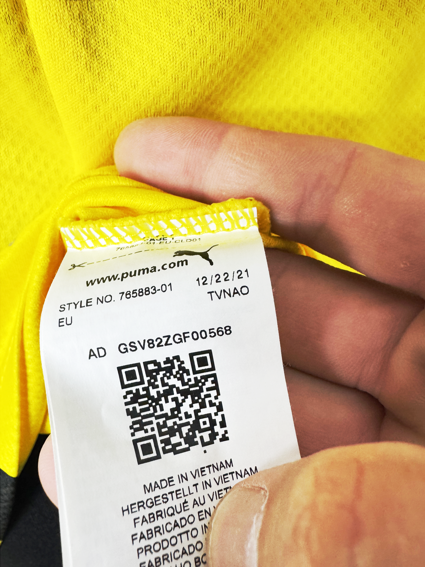 Borrussia Dortmund 2022-23 Home - Size L - Bellingham 22