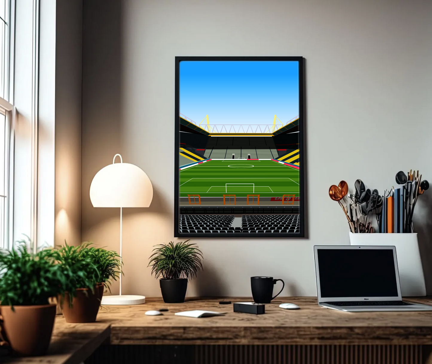 Signal Iduna Park A3 Print