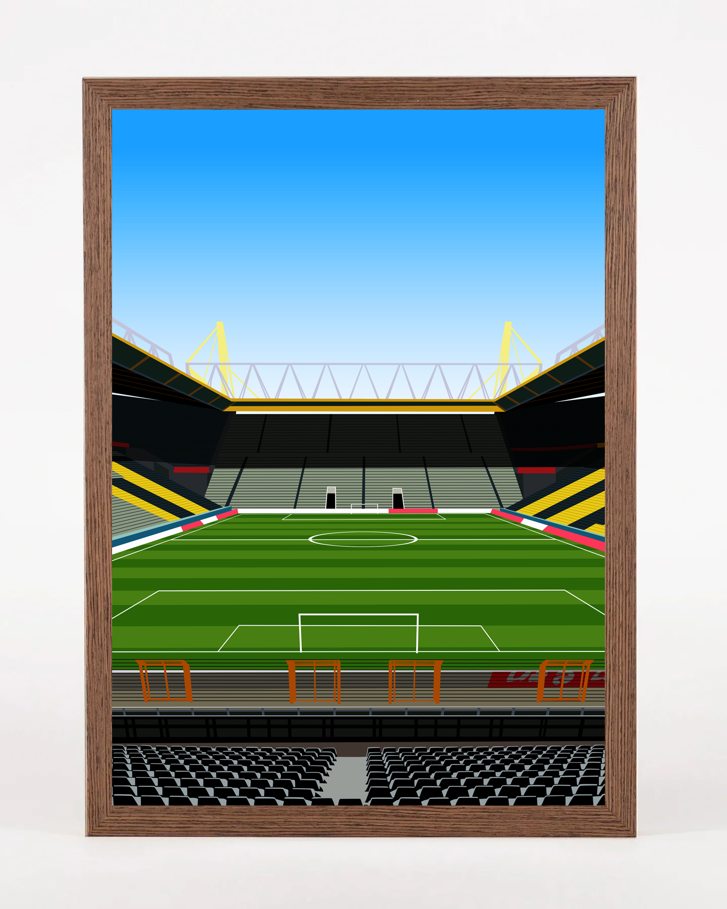 Signal Iduna Park A3 Print