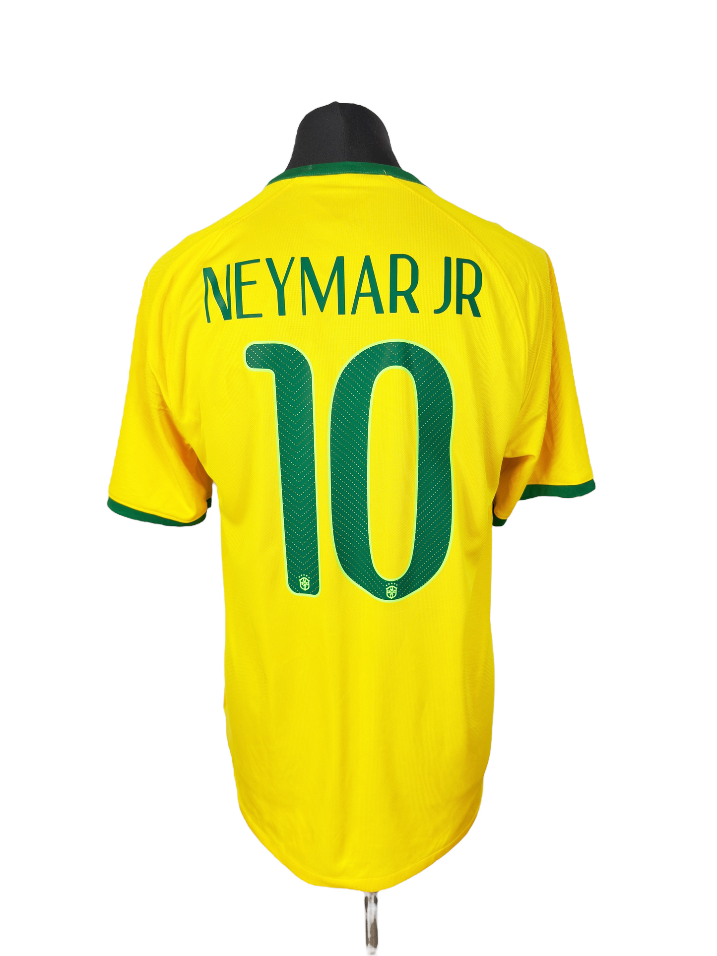 Brazil 2014-15 Home - Size L (M Fit) - Neymar Jr 10