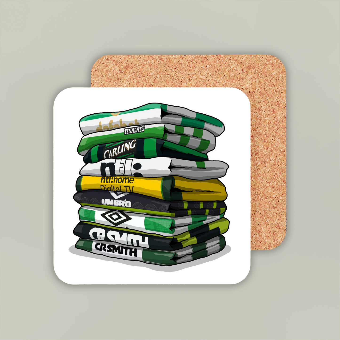 Celtic Shirt Stack Coaster