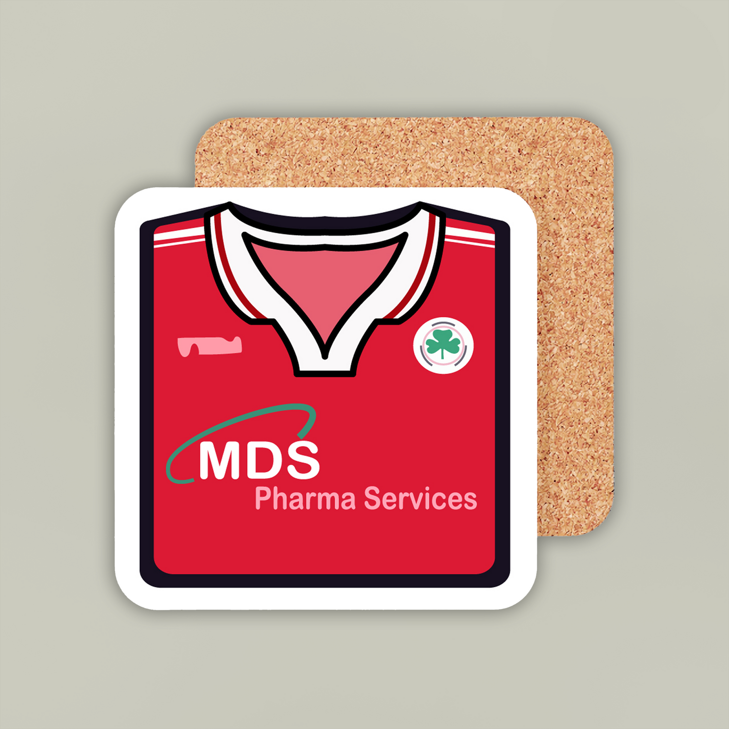 Cliftonville 2001-03 Home Coaster