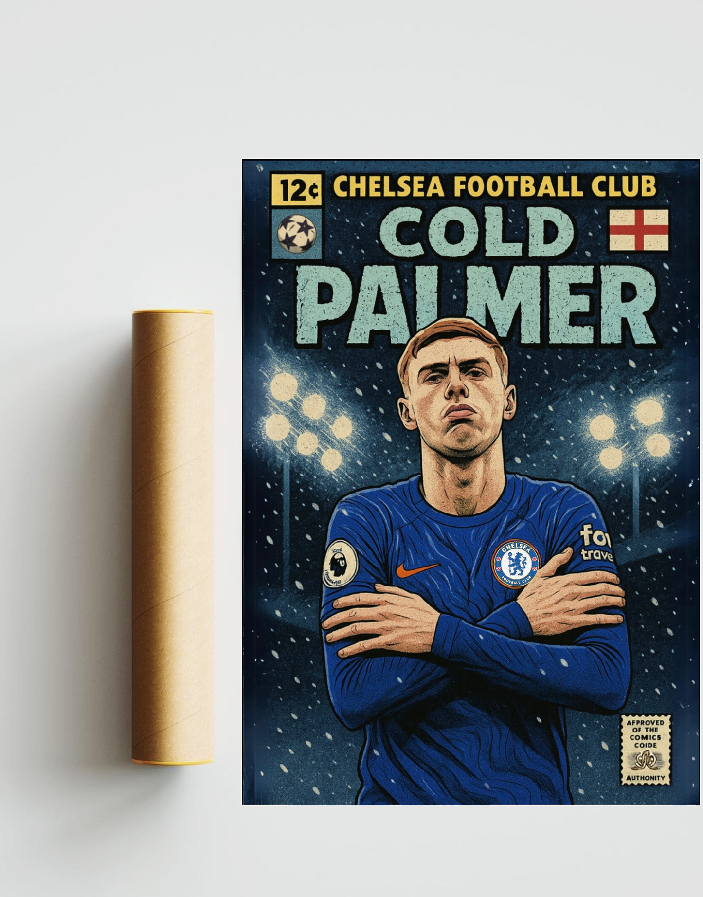 Cole “Cold” Palmer Comic Book A3 Print