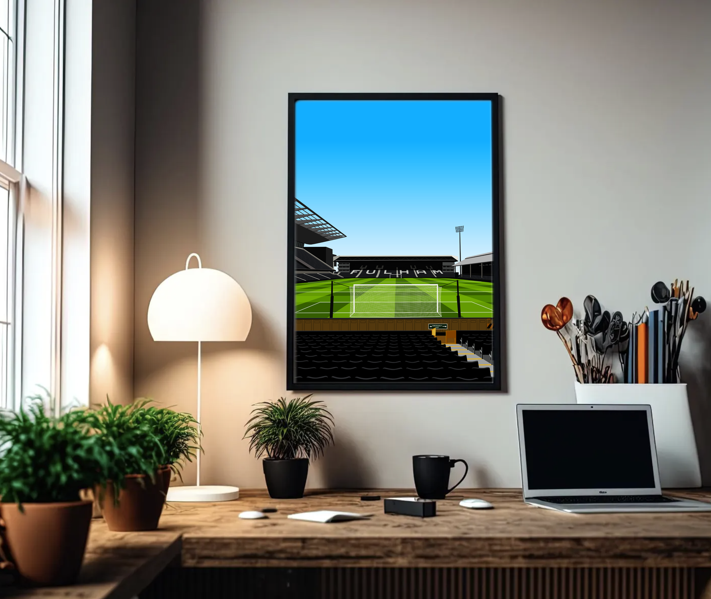 Craven Cottage A3 Print