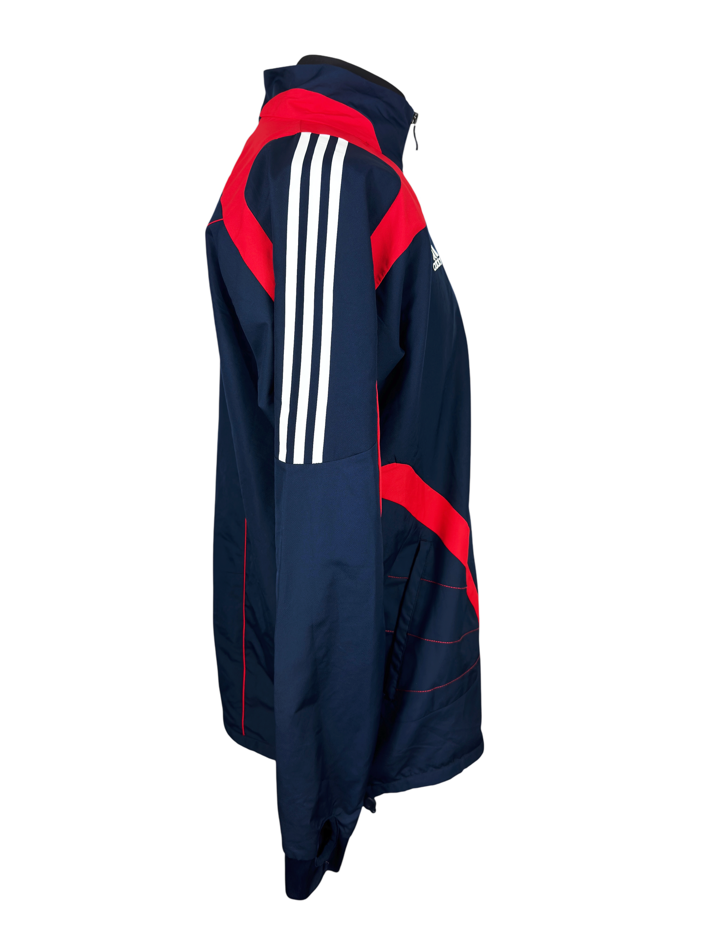 France 2007-08 Player Issue Formotion 1/4 Zip Drill Top - Size M