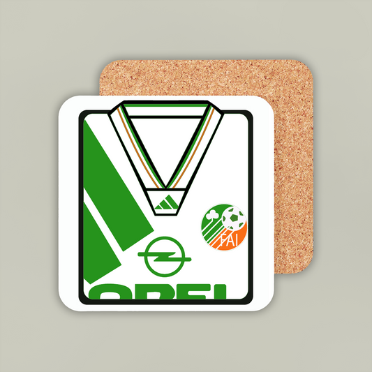 Republic Of Ireland 1992-94 Away Coaster