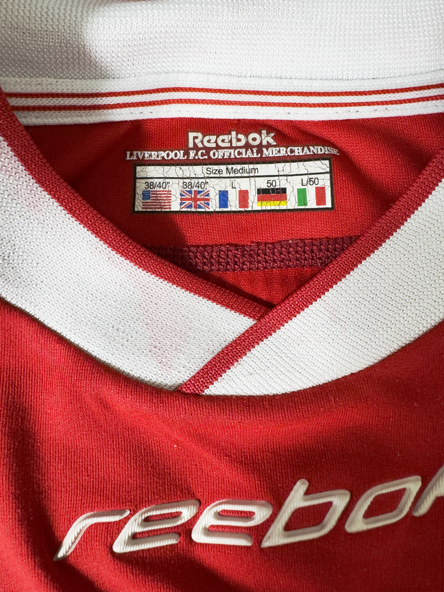 Liverpool 2002-04 Home - Size M - Hyypia 4