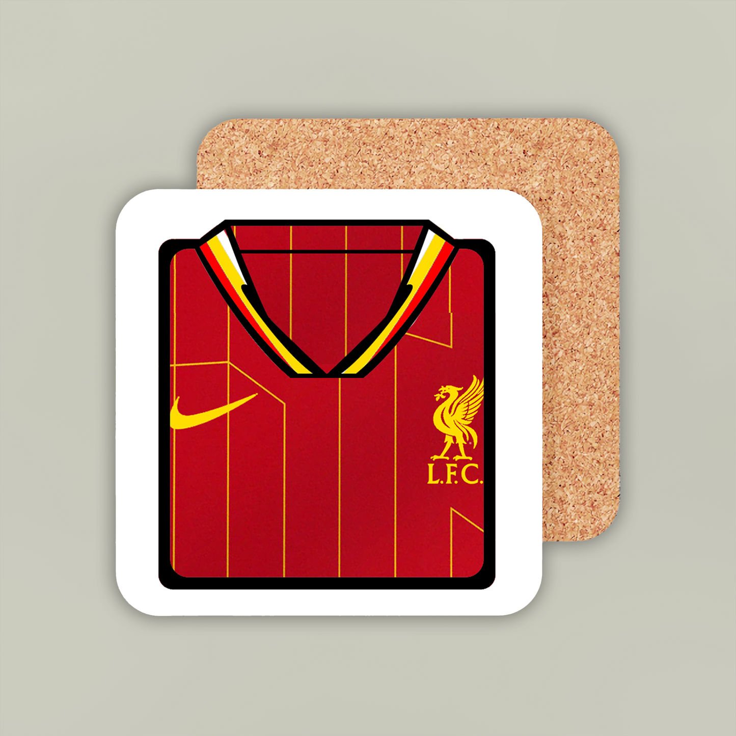 Liverpool 2024-25 Home Coaster