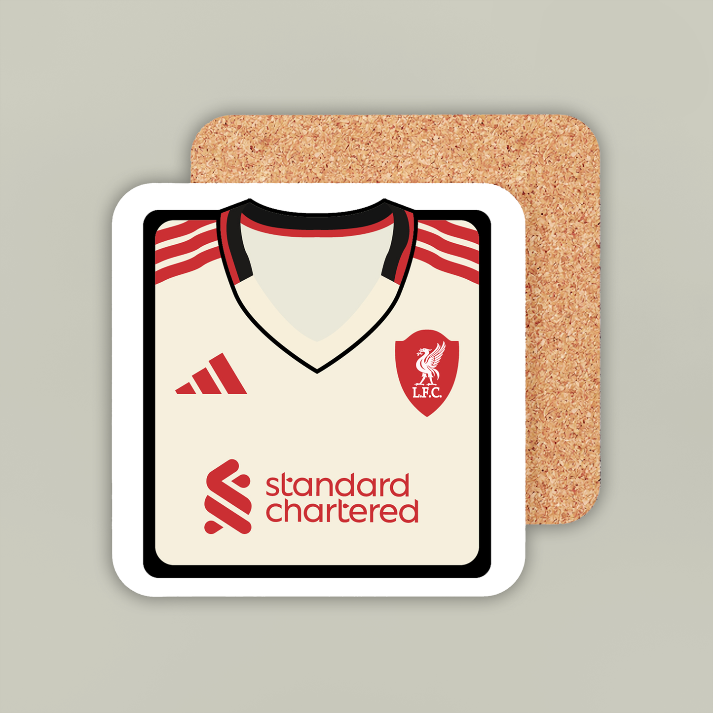 Liverpool 2025-26 Away Coaster