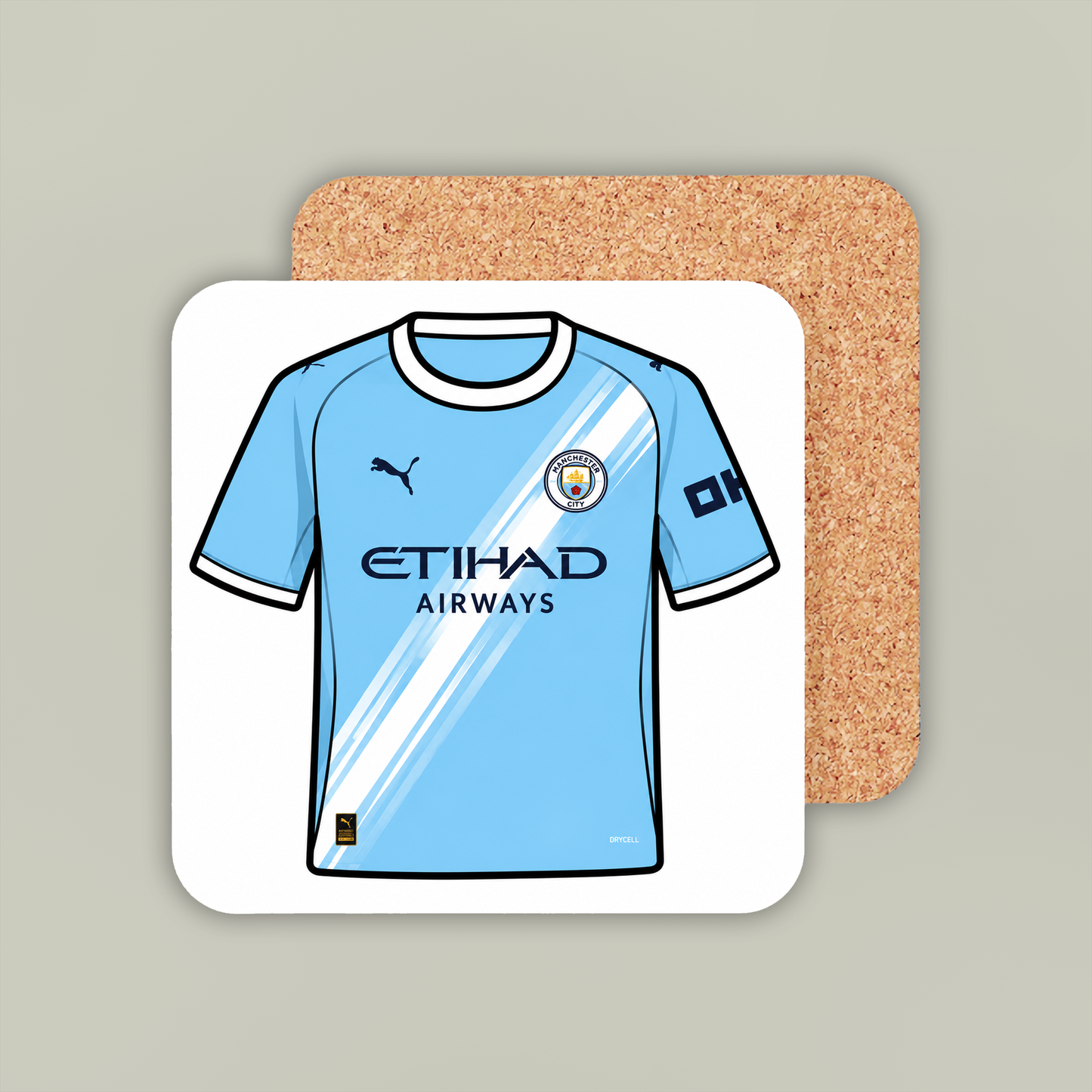 Manchester City 2026-27 Home Coaster