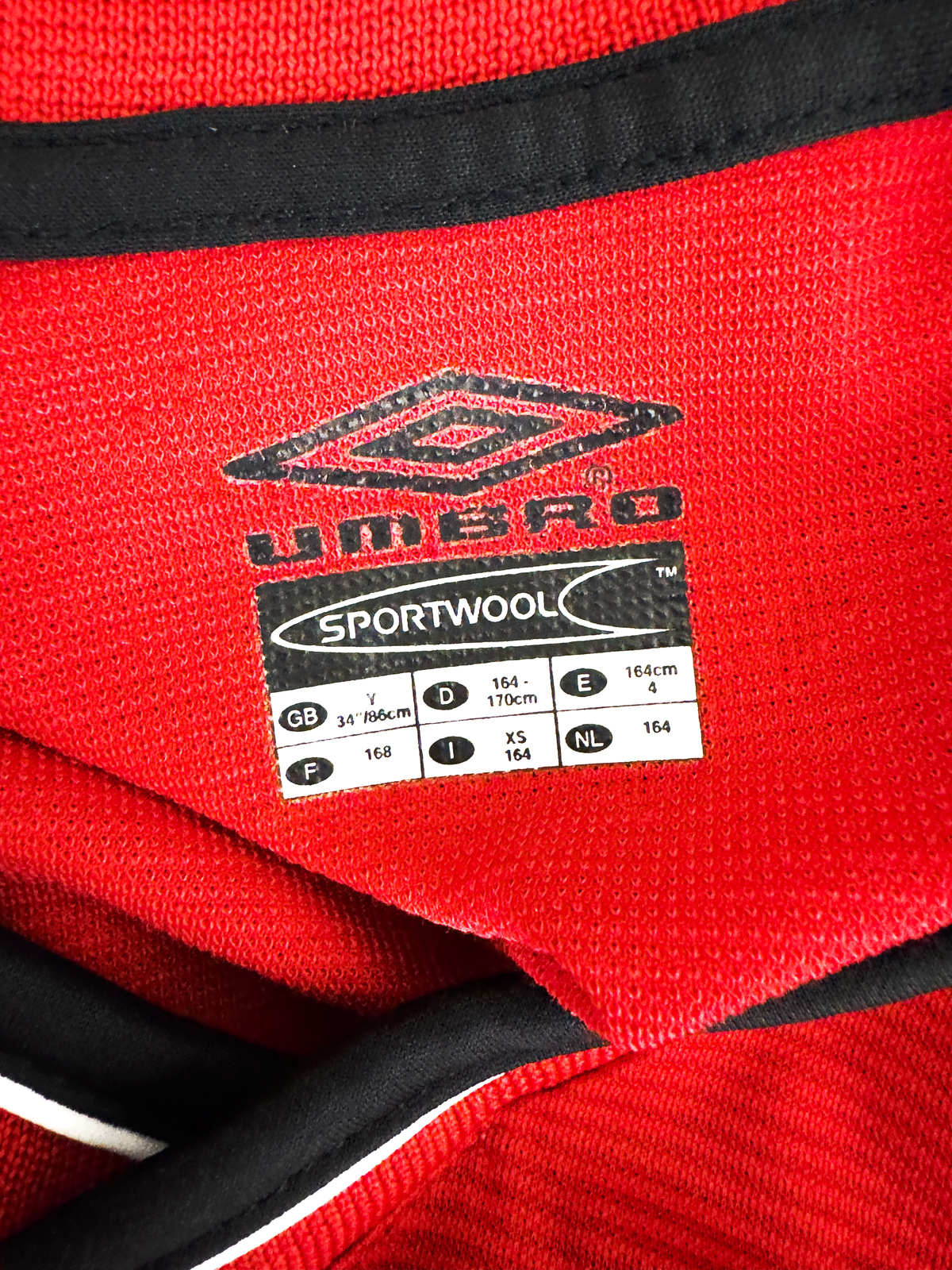 2000-02 Manchester United Home - Size Y