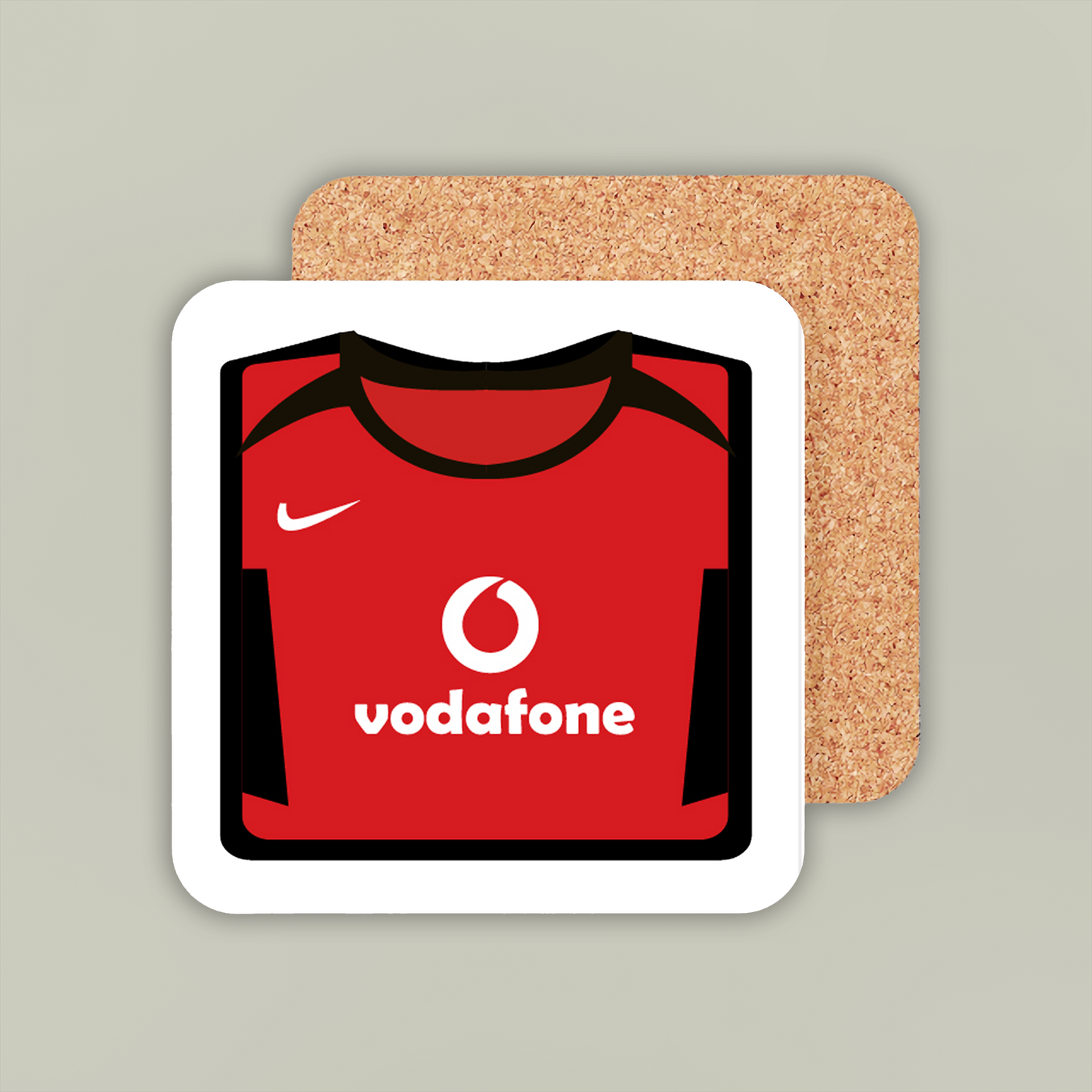 Manchester United 2002-04 Home Coaster