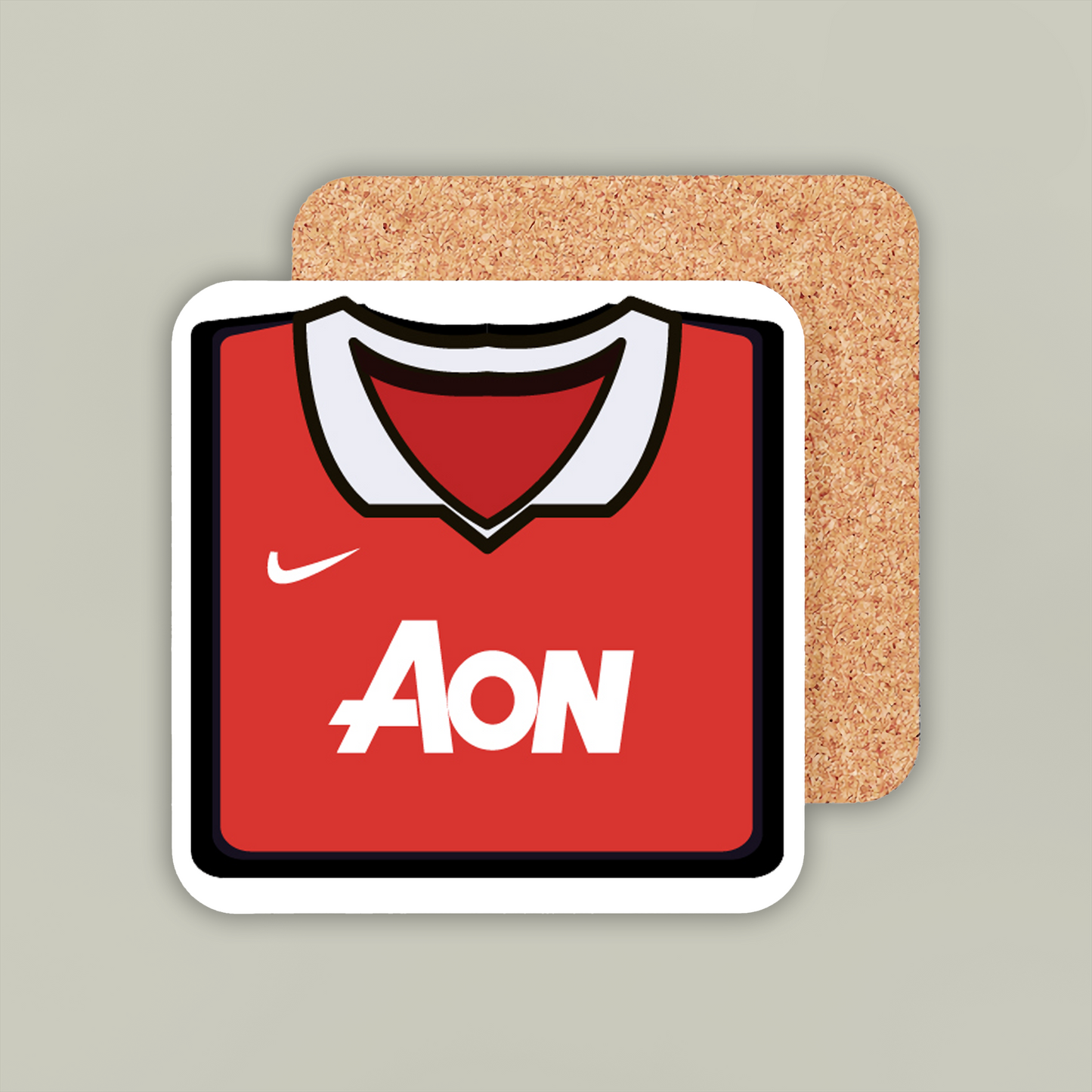 Manchester United 2010-11 Home Coaster