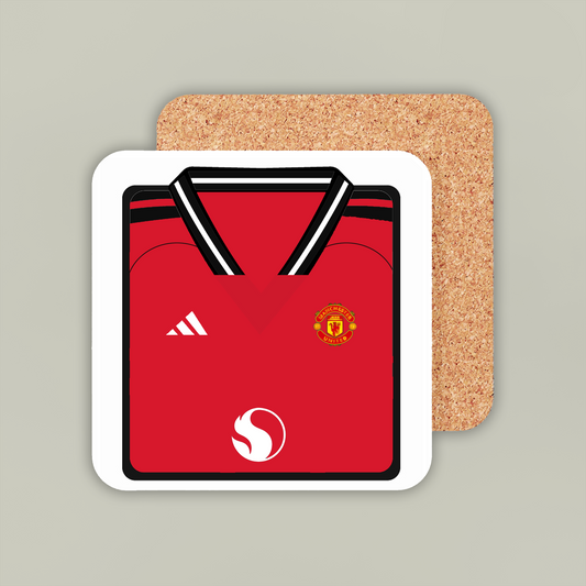 Manchester United 2025-26 Home Coaster