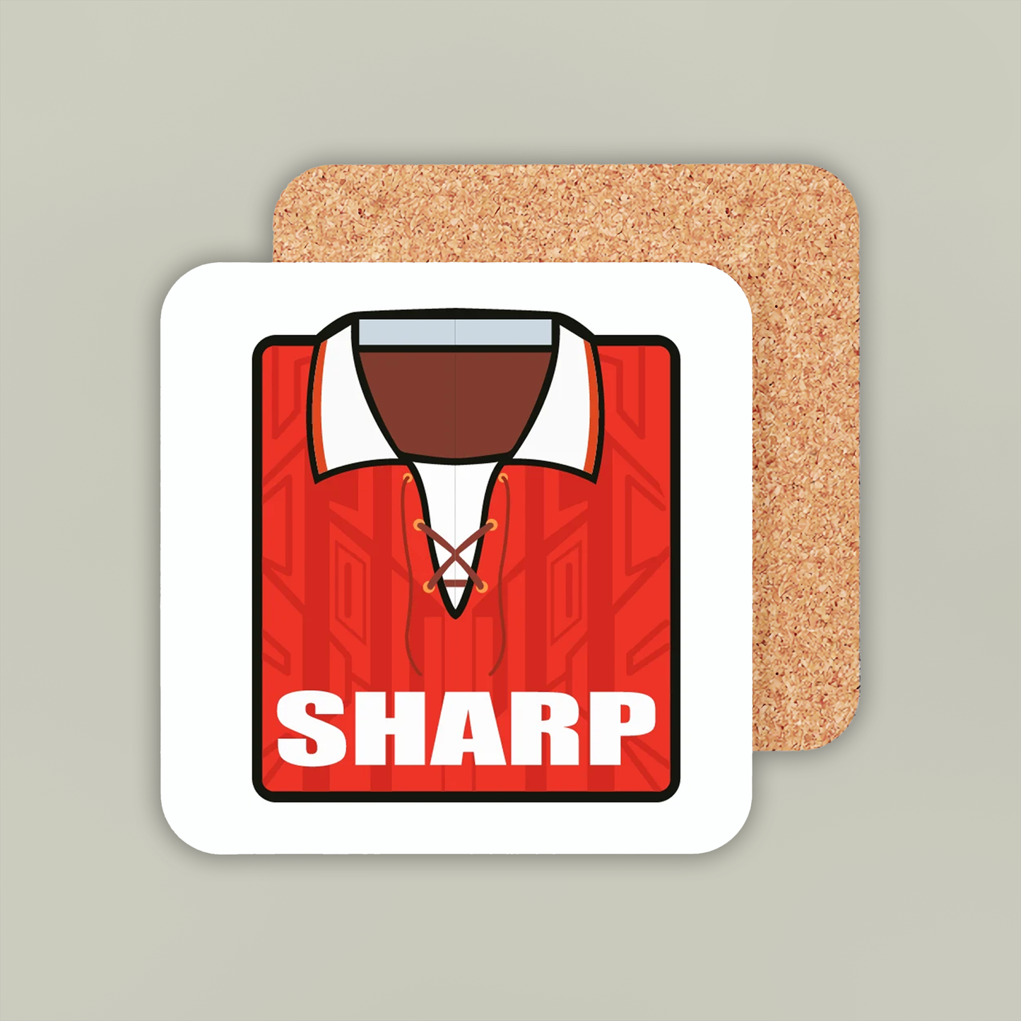 Manchester United 1992-94 Home Coaster