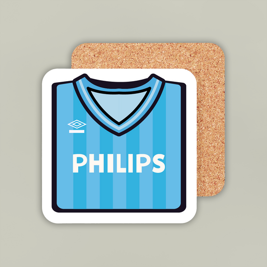 Manchester City 1984-85 Home Coaster