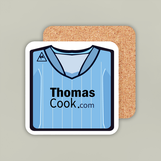 Manchester City 2007-08 Home Coaster