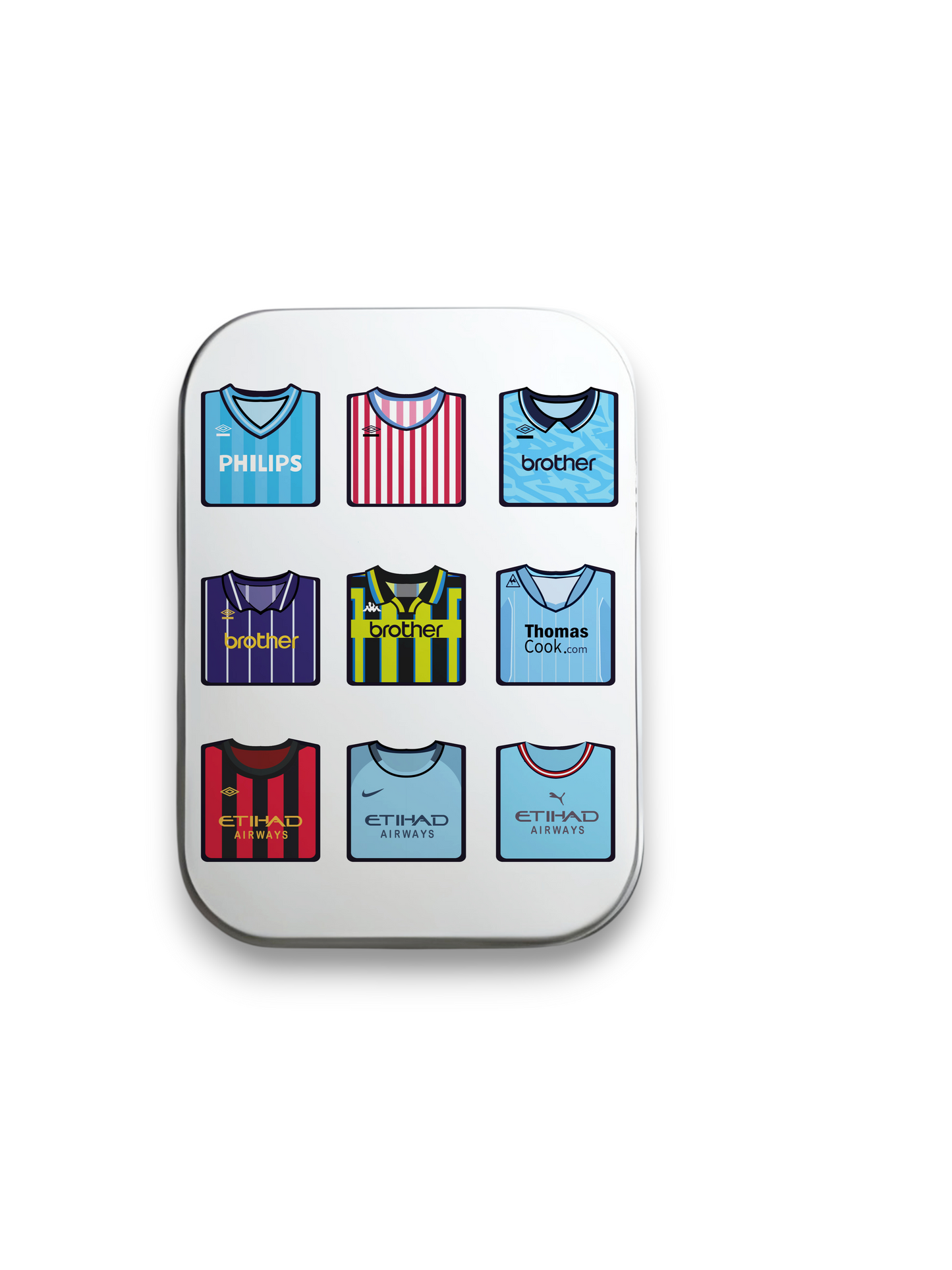 Manchester City Kit Design Tin