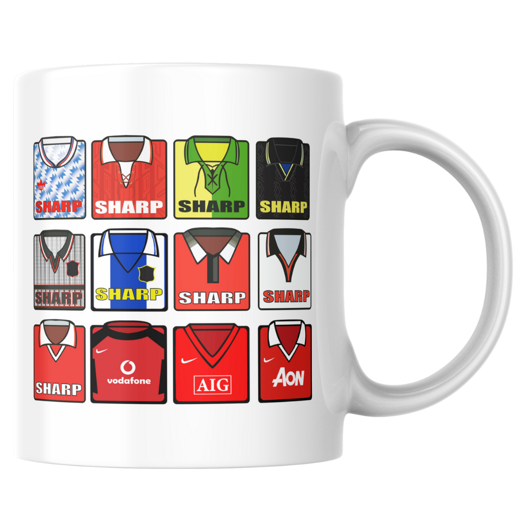 Manchester United Kits Mug