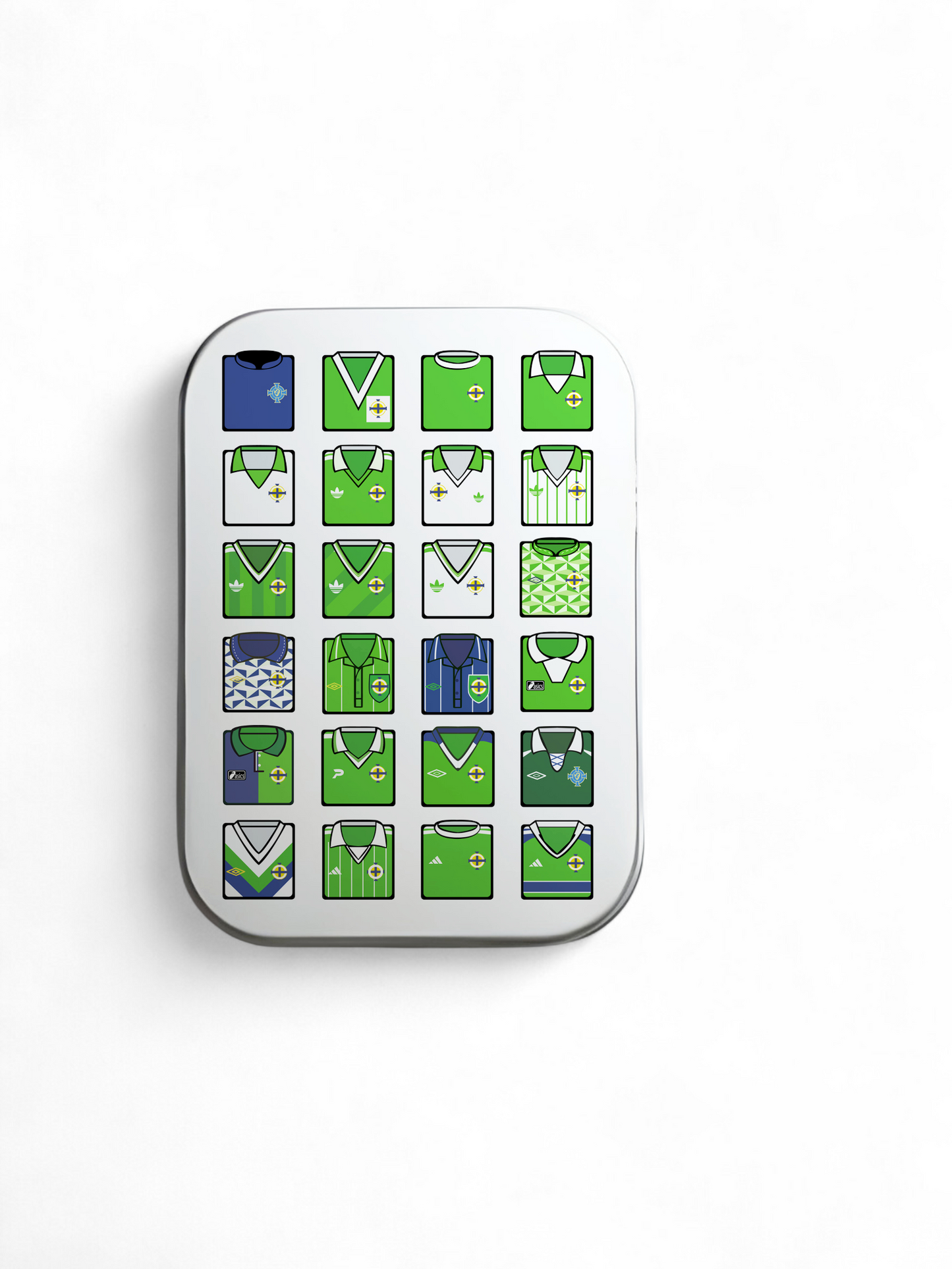 Northern Ireland Kit Design Tin