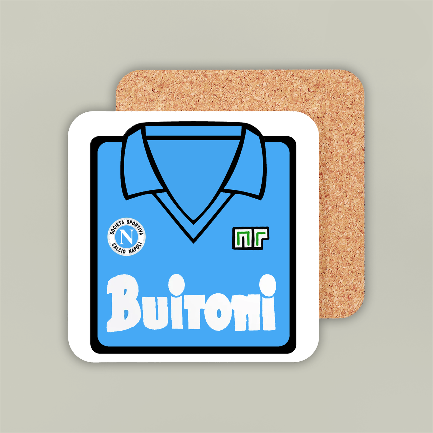 Napoli 1986-87 Home Coaster
