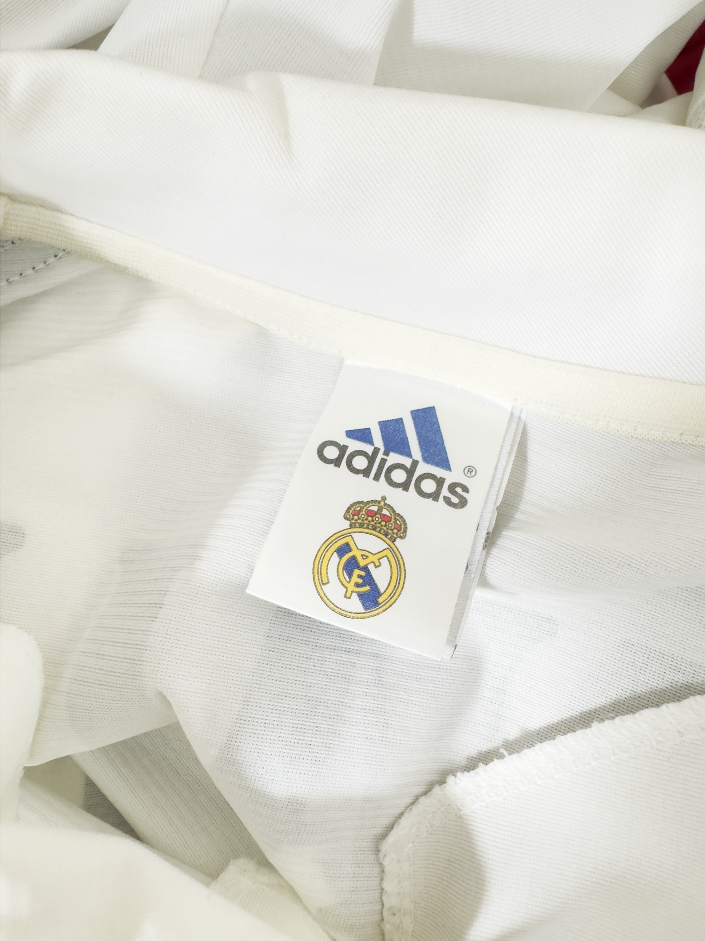 Real Madrid 2002-03 L/S Home - Size M - Ronaldo 11
