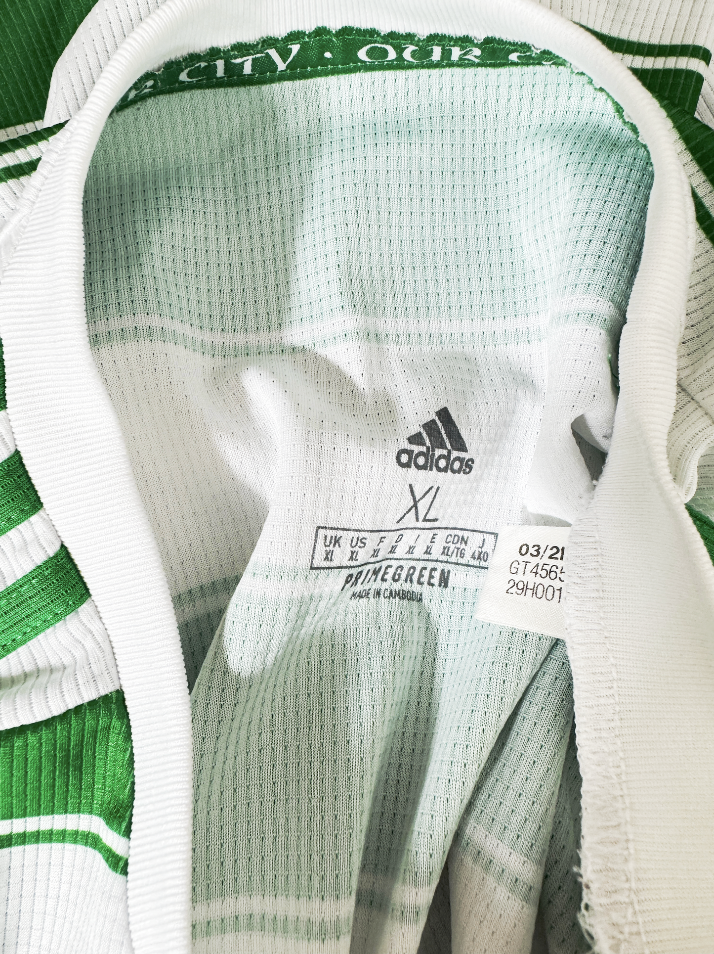 2021-22 Celtic Home - Size XL (L Fit)