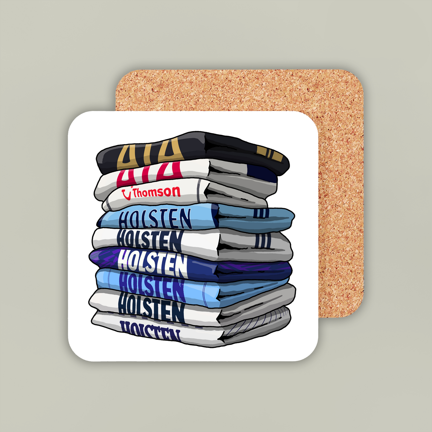Tottenham Hotspur Shirt Stack Coaster