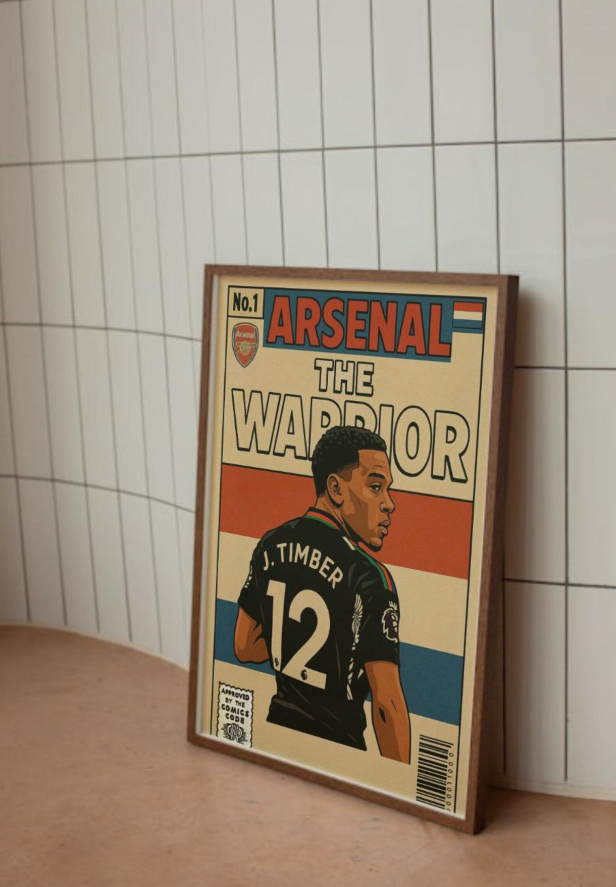 Jurrien Timber Comic Book A3 Style Print