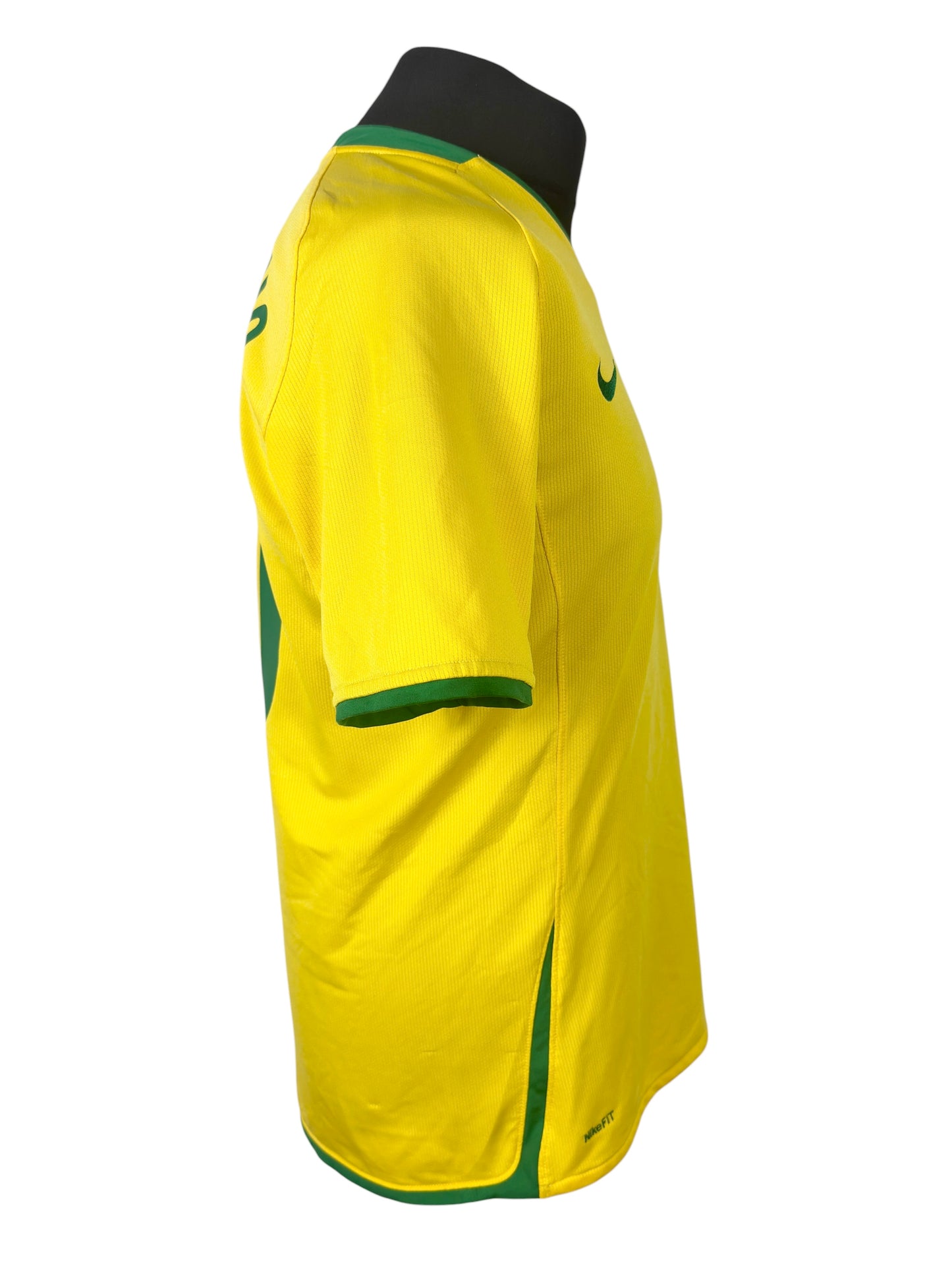 2008-10 Brazil Home - Size M - Ronaldinho 10
