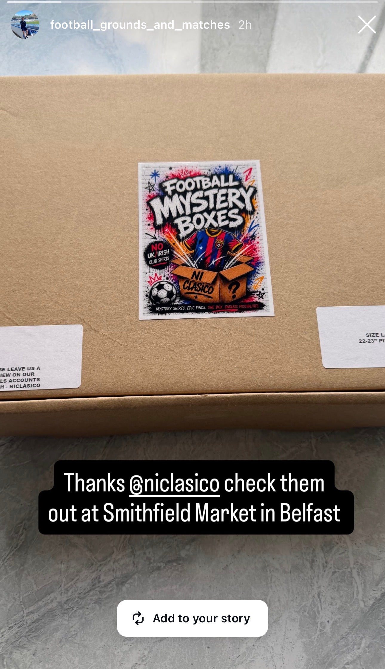Authentic Football Shirt Mystery Box - Adult