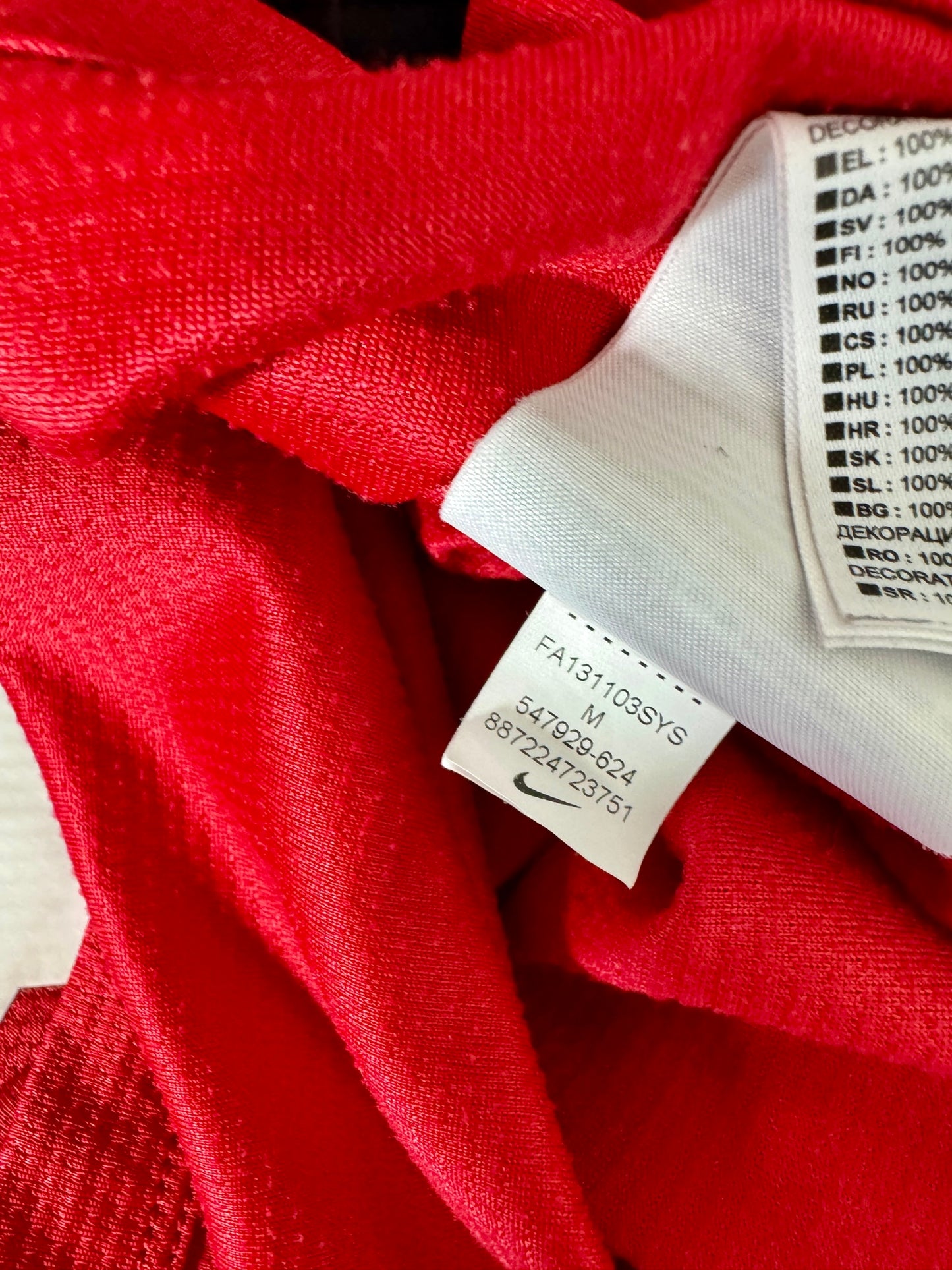 Manchester United 2013-14 CL L/S Home - Size M (S Fit) - Giggs 11