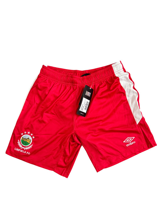 Linfield 2018-19 Away Shorts - Size YXL - BNWT