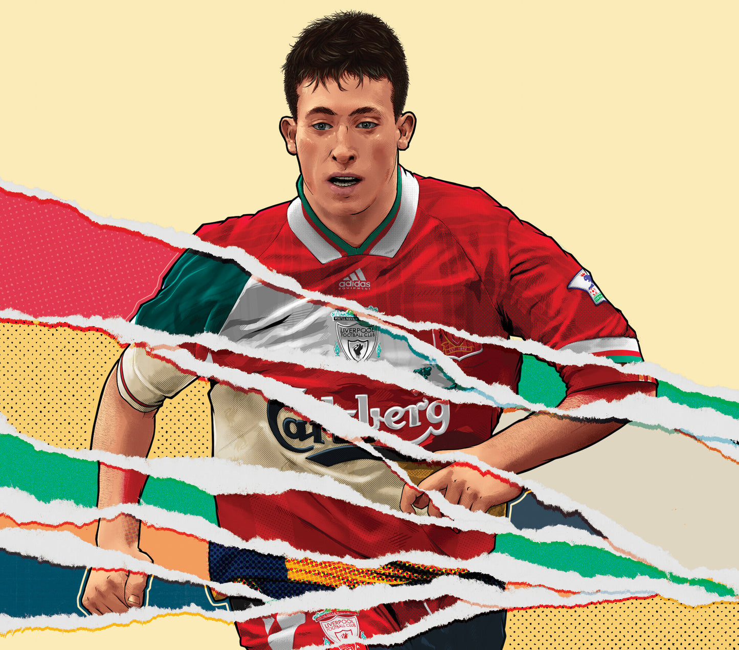 Robbie Fowler LFC A3 Print