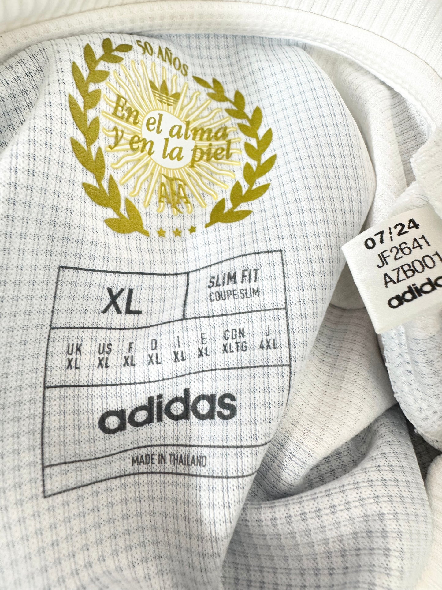 Argentina 2024-25 Anniversary Home - Size XL