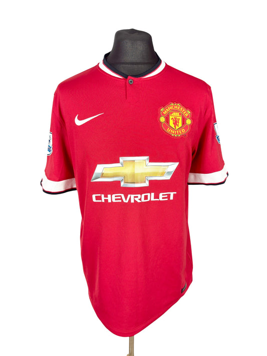 Manchester United 2014-15 Home - Size L - McNair 33