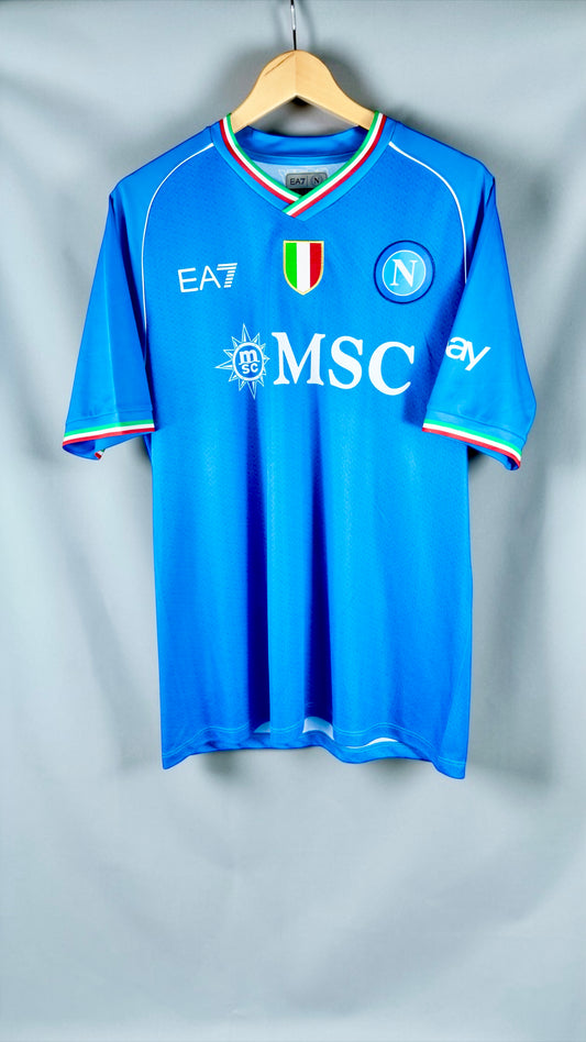 SSC Napoli 2023-24 Home - Size L (S Fit)