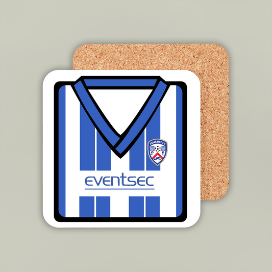Coleraine 2017-18 Home Coaster