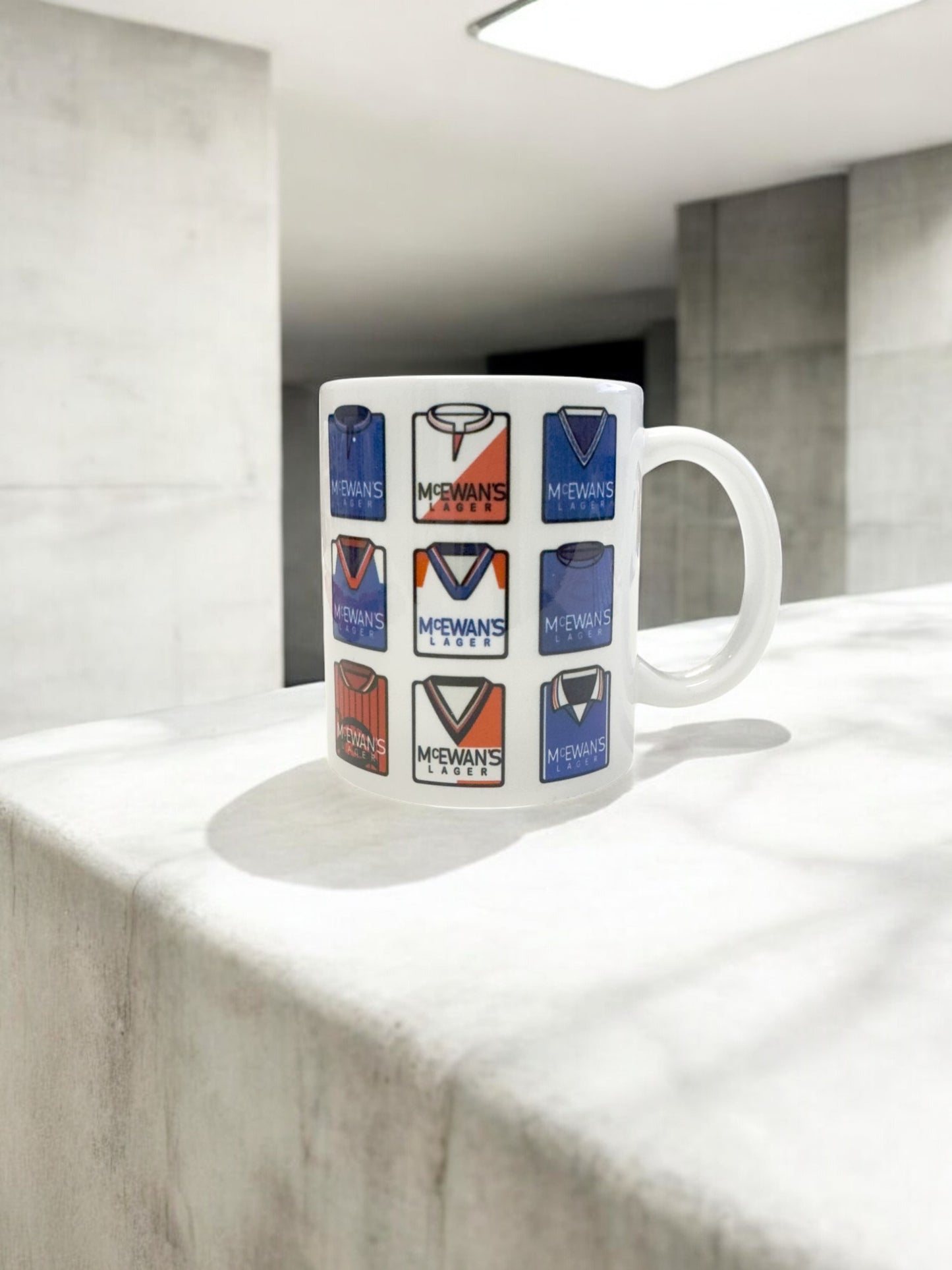 Rangers Kits Mug