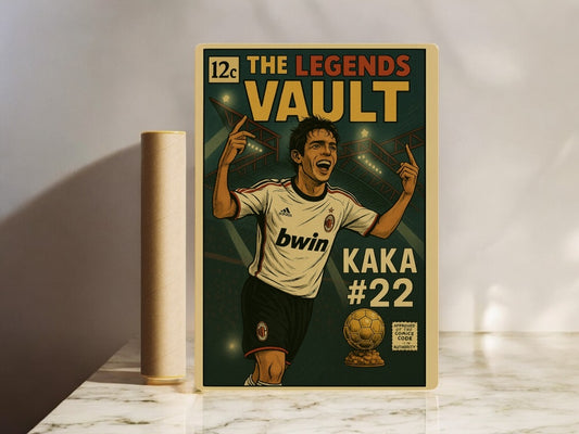 Ricardo Kaka’ Comic Book A3 Print