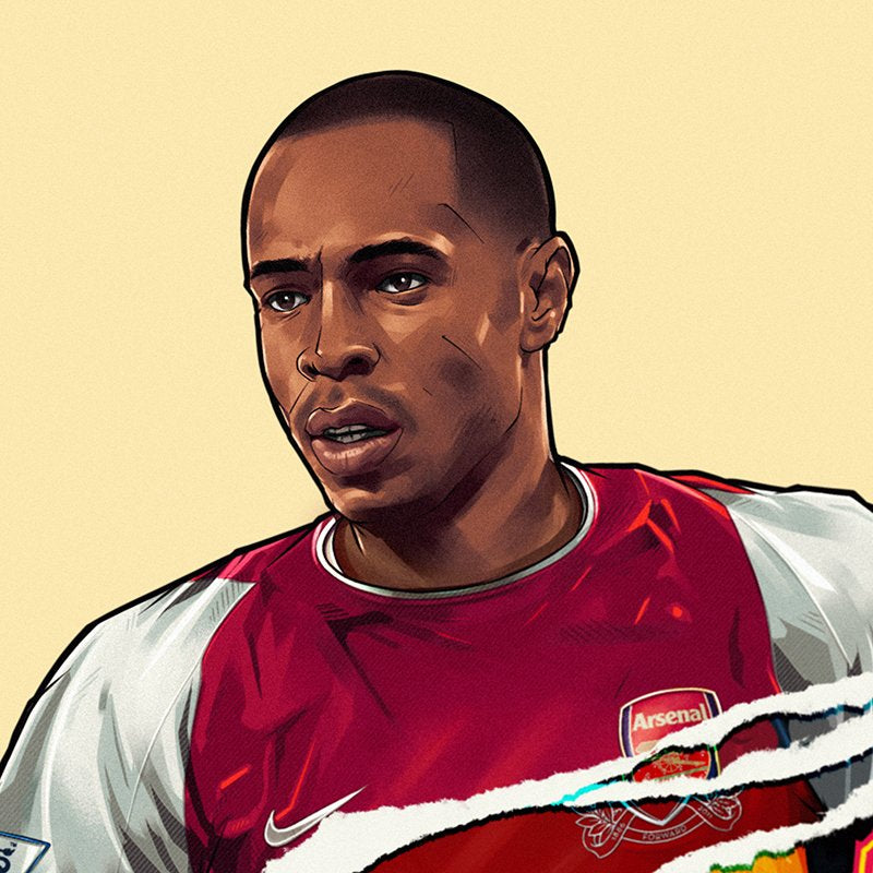 Thierry Henry AFC A3 Print