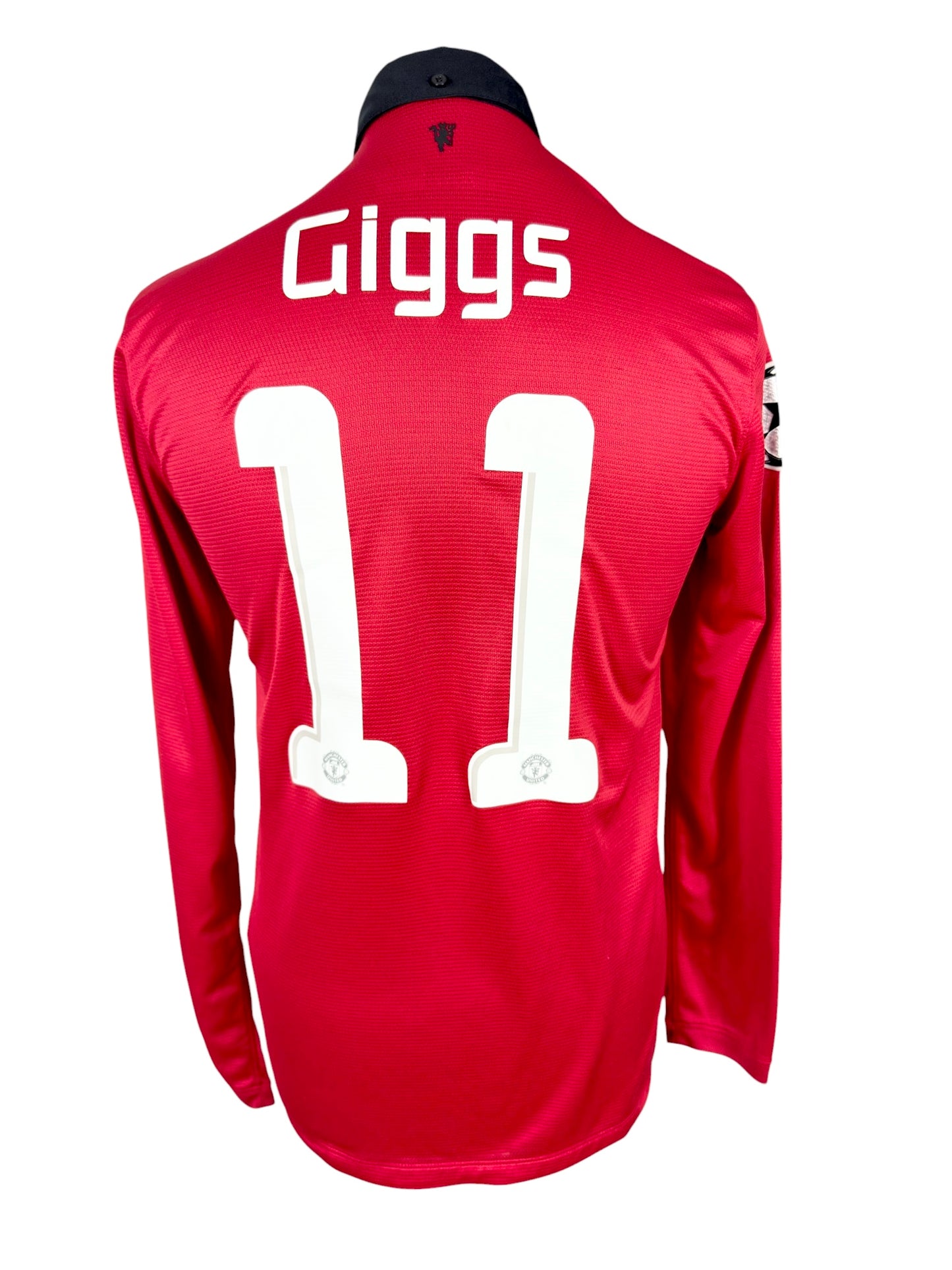 Manchester United 2013-14 CL L/S Home - Size M (S Fit) - Giggs 11