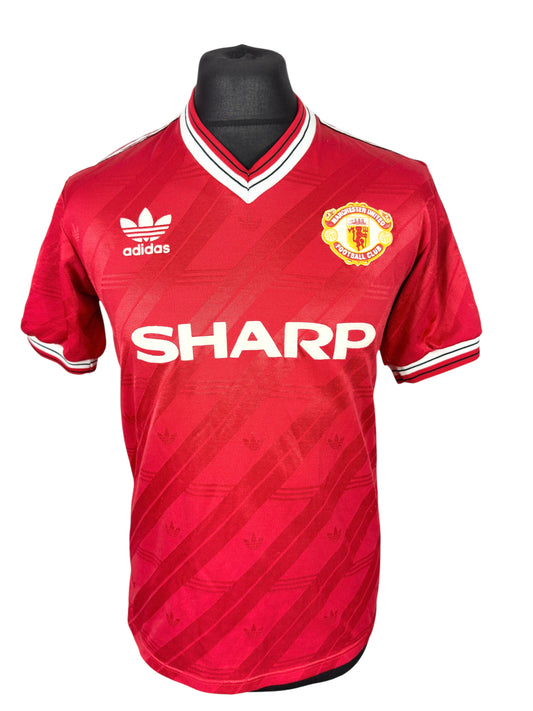 Manchester United 1986-88 Home - Size L (M Fit)