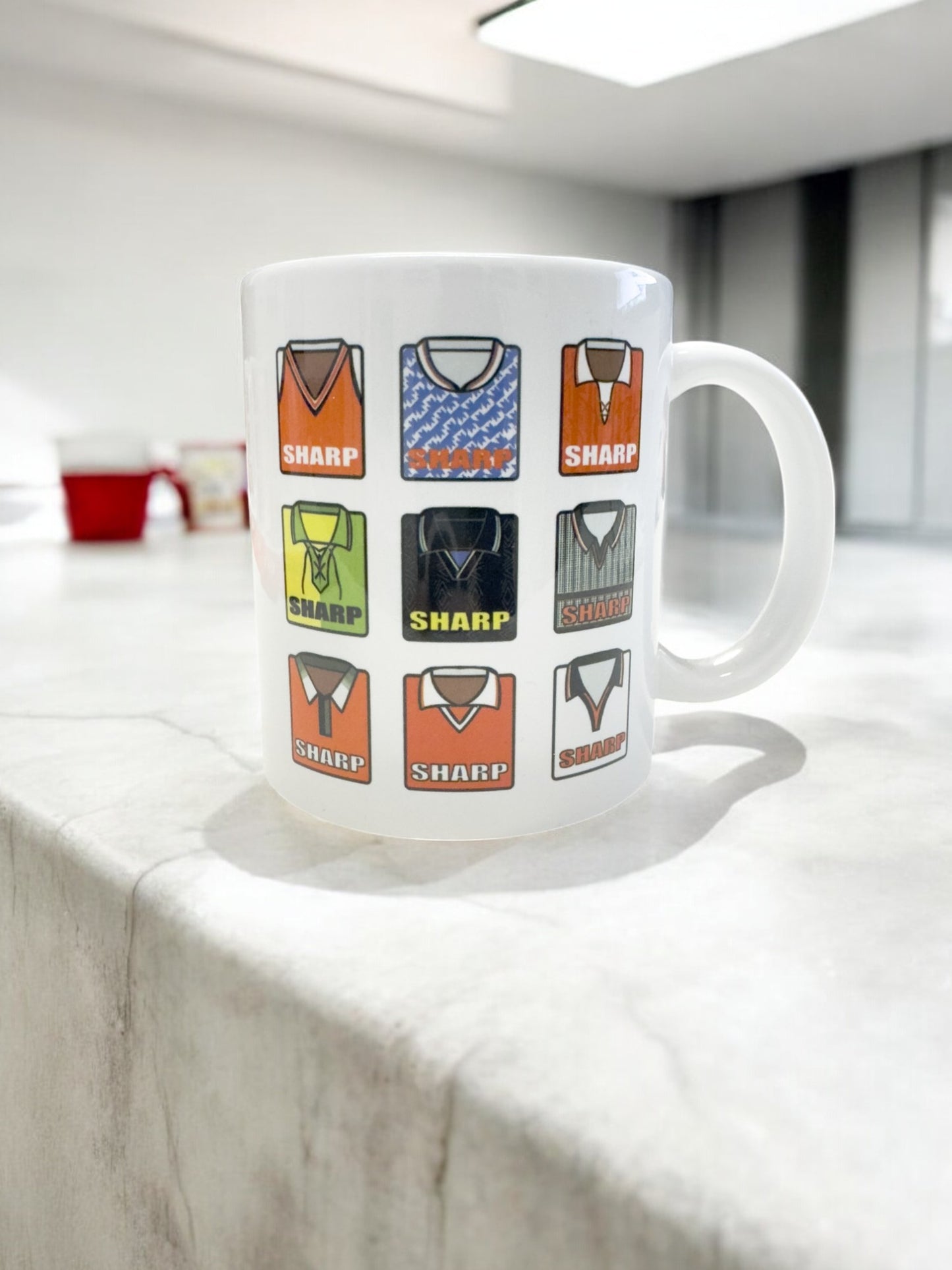 Manchester United Kits Mug