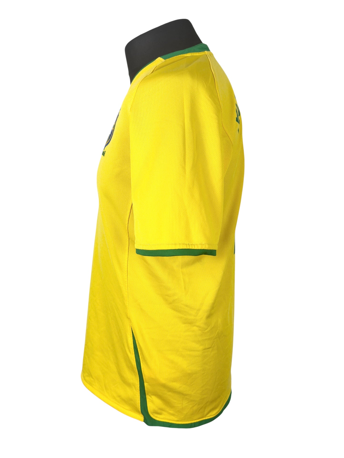 2008-10 Brazil Home - Size M - Ronaldinho 10