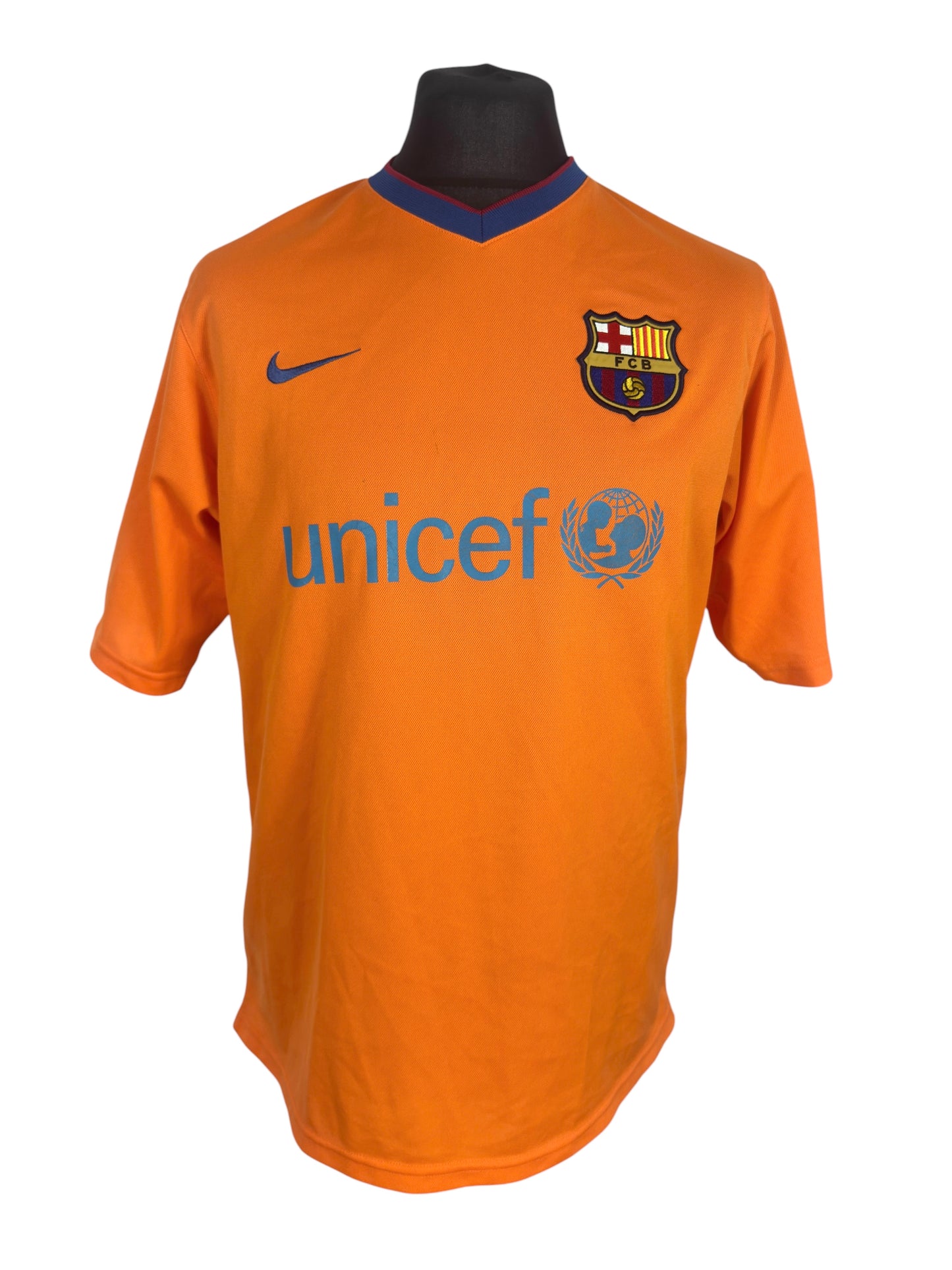 2006-08 Barcelona Basic Away - Size L - Messi 19