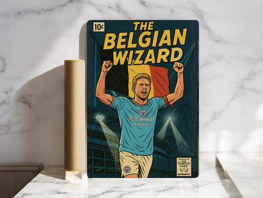 Kevin De Bruyne Comic Book A3 Print